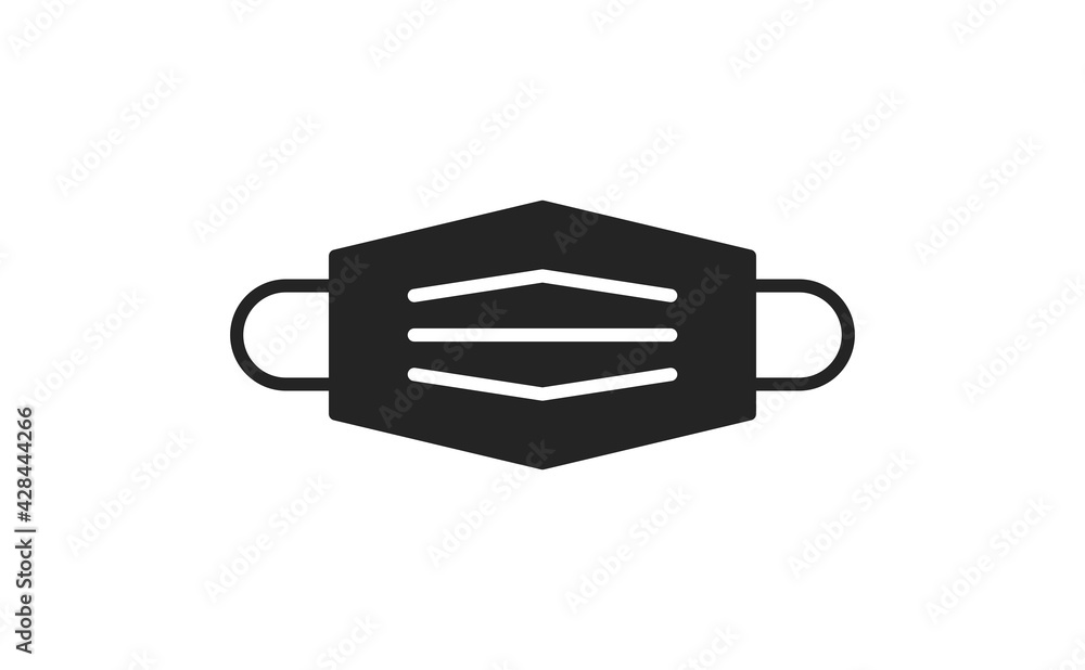 surgical mask icon. Vector illustration. surgical mask icon. Vector illustration.