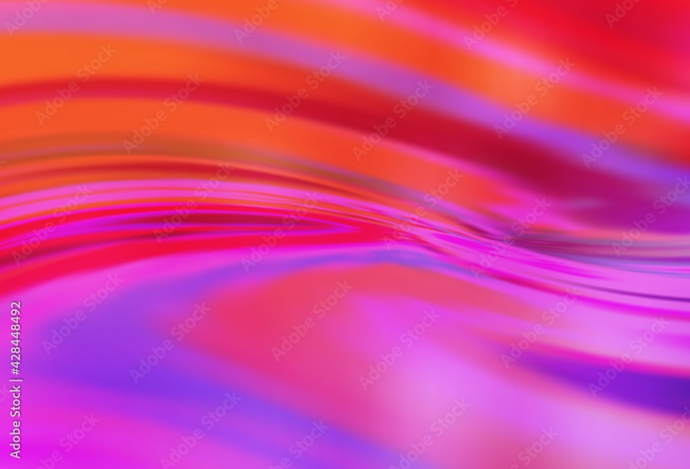 Obraz premium Light Purple, Pink vector colorful blur backdrop.
