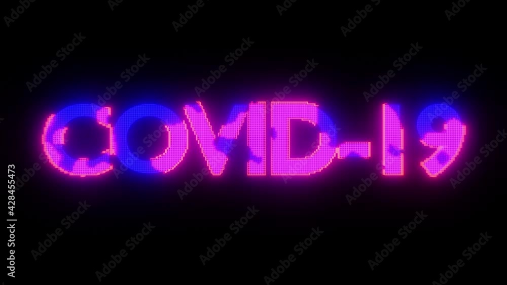 The Word Covid-19 Coronavirus The Word Covid-19 Coronavirus