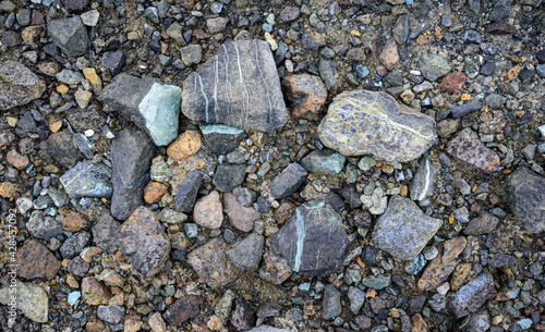 Obraz na plátně Asbestos mine tailings