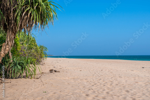 Tangalle am Strand von Sri Lanka 