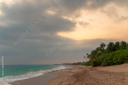 Tangalle am Strand von Sri Lanka 