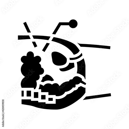 operation process bariatric line icon vector. operation process bariatric sign. isolated contour symbol black illustration