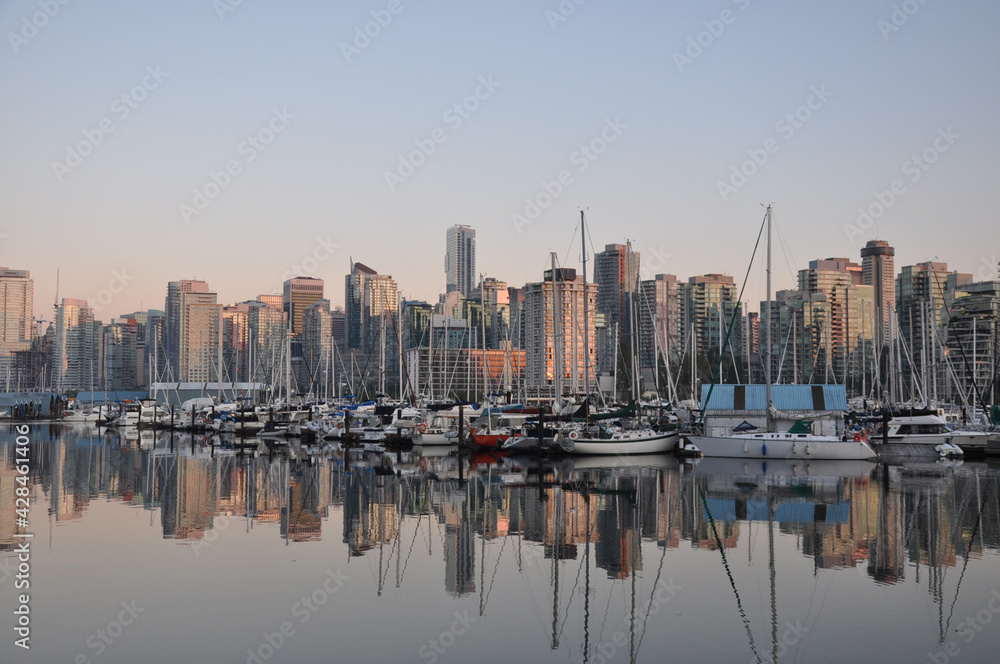 Downtown Vancouver skyline, British Columbia, Canada