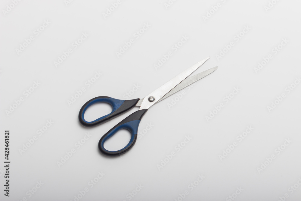 Scissors isolated on a white background. Scissors isolated on a white background.