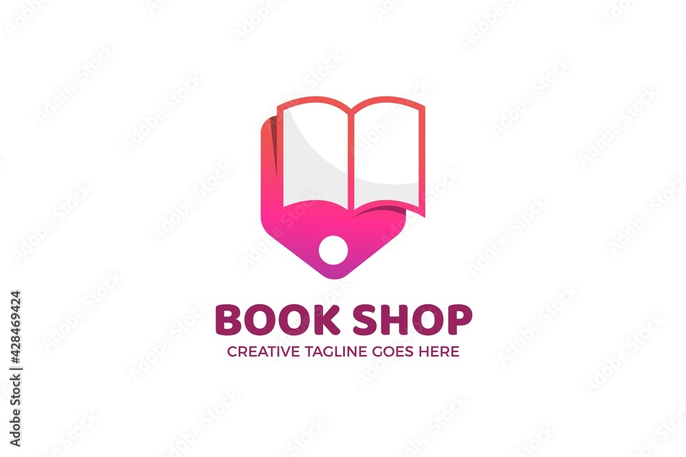 Book Store Logo Template