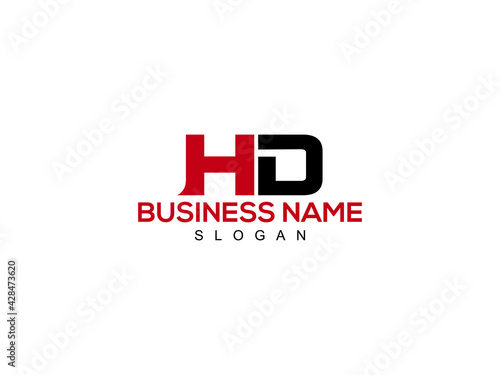 Letter HD Logo, hd logo icon vector for business