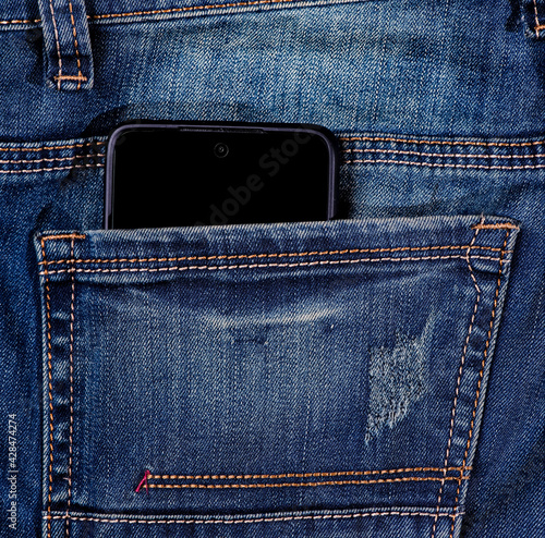 Smartphone in your jeans pocket
