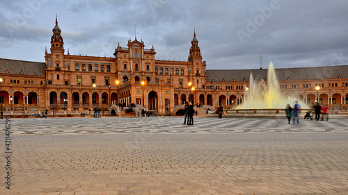 The Square of Spain, Seville, Spain 