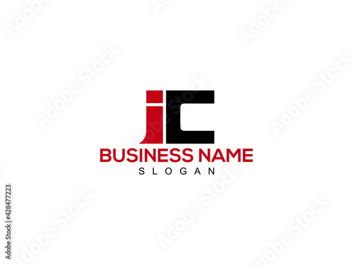 Letter IC Logo, ic logo icon vector