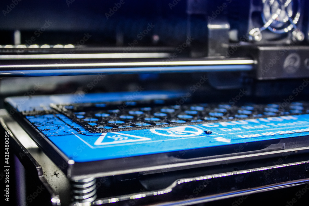 3D Printer - Printing new blueprint