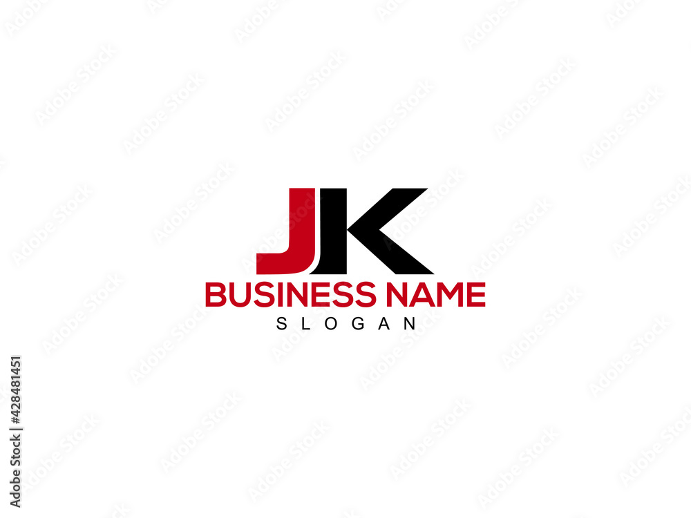 Premium Vector | Creative letter jk logo design vector template digital  linked letter jk logo design