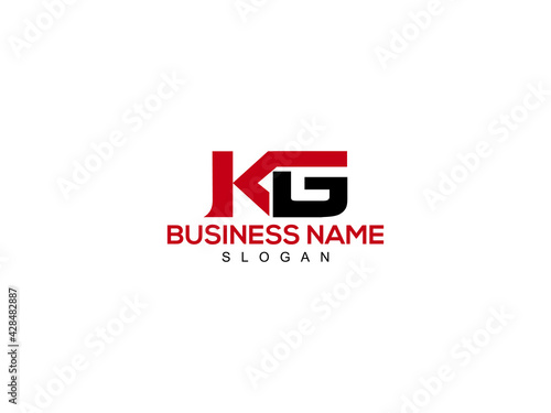 Letter KG Logo, kg logo icon vector for business
