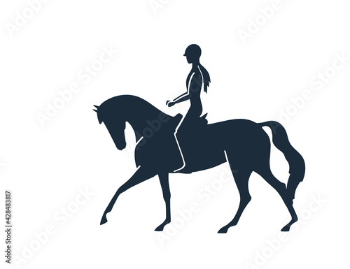 Equestrian sport banner for website © irinamaksimova