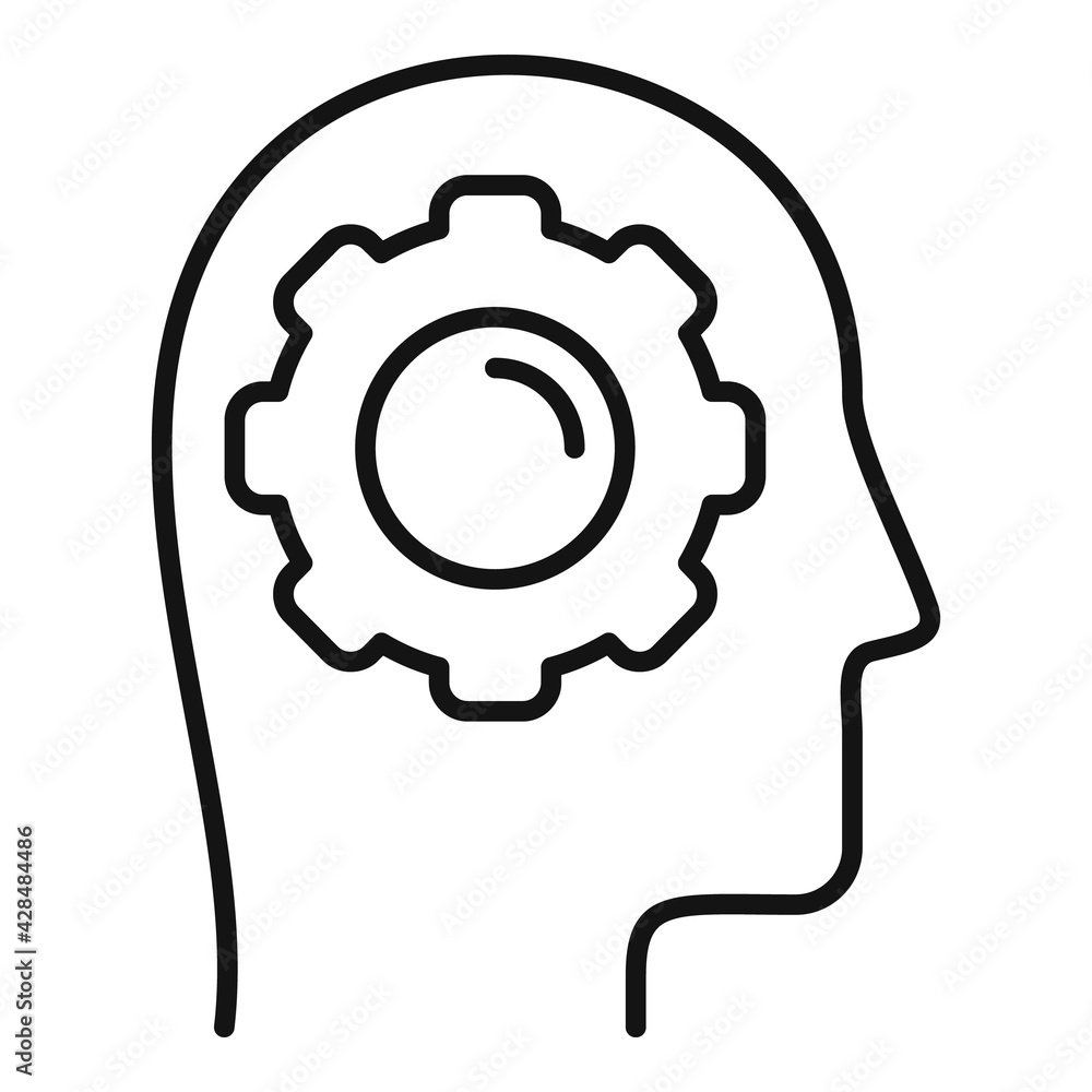 Sponsor personal traits icon, outline style Sponsor personal traits icon, outline style