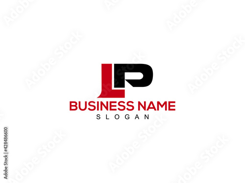 LP Letter Logo, lp logo icon vector for business