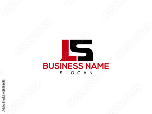 LS Letter Logo, ls logo icon vector for business