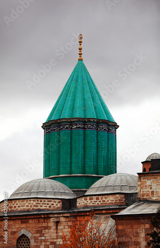 Mevlana (Molana) Jalal ad-Din Rumi’s Tomb (Mevlana Museum) Konya photo