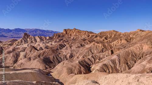 Eroded ridges at Death Valley National Park, California, USA