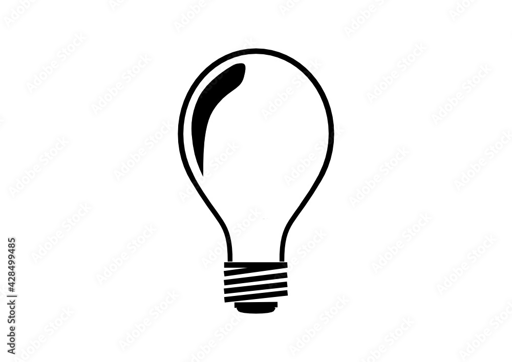 light bulb isolated on white light bulb isolated on white