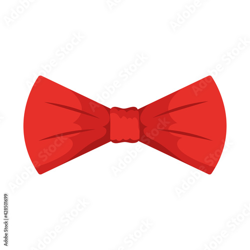 elegant red bowtie
