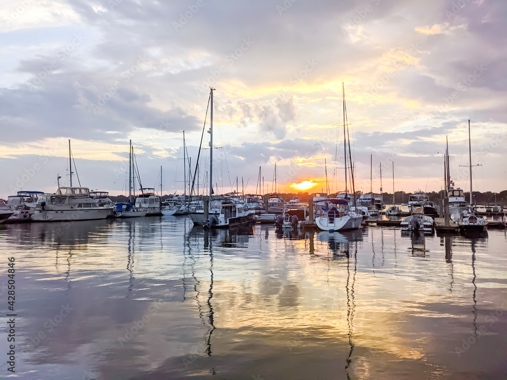 Marina at Sunset