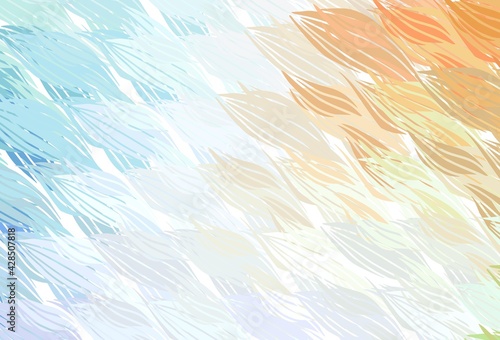 Wallpaper Mural Light Multicolor vector template with lines. Torontodigital.ca