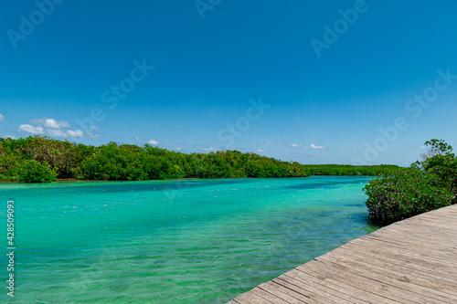Punta Nizuc beautiful scene in cancun © mardoz