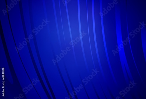 Dark BLUE vector pattern with bent lines.