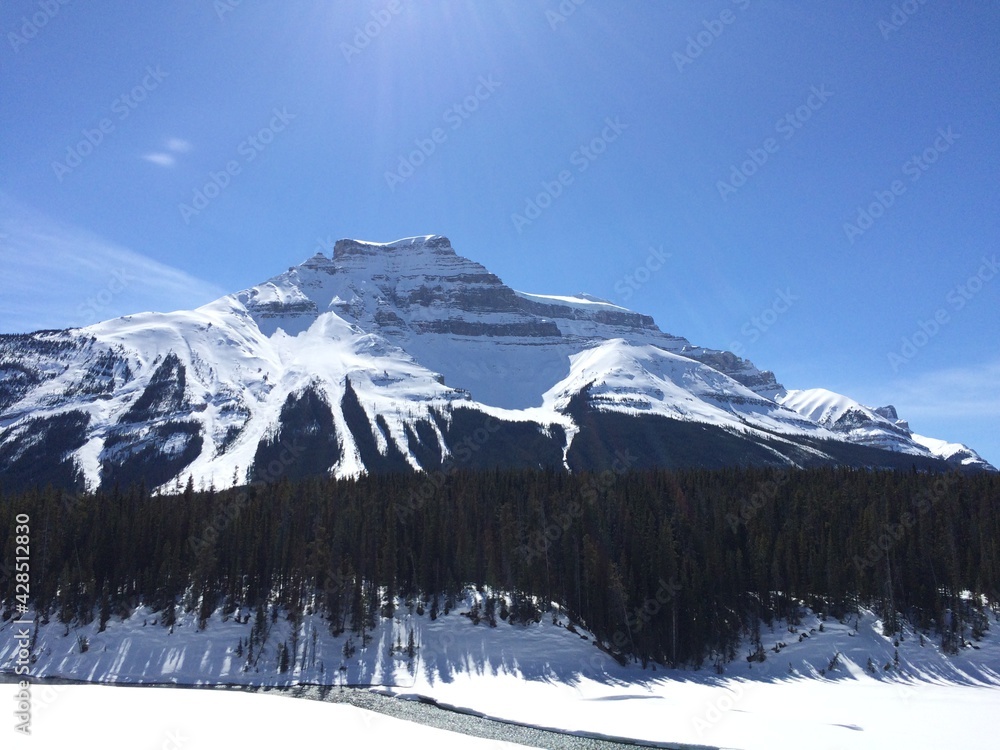 Spectacular view of the Icefield Parkway Spectacular view of the Icefield Parkway