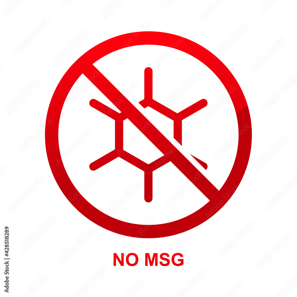 Obraz premium No msg sign isolated on white background vector illustration.