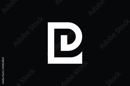 Creative Innovative Initial PL logo and LP logo. PL Letter Minimal luxury Monogram. LP Professional initial design. Premium Business typeface. Alphabet symbol and sign.	
