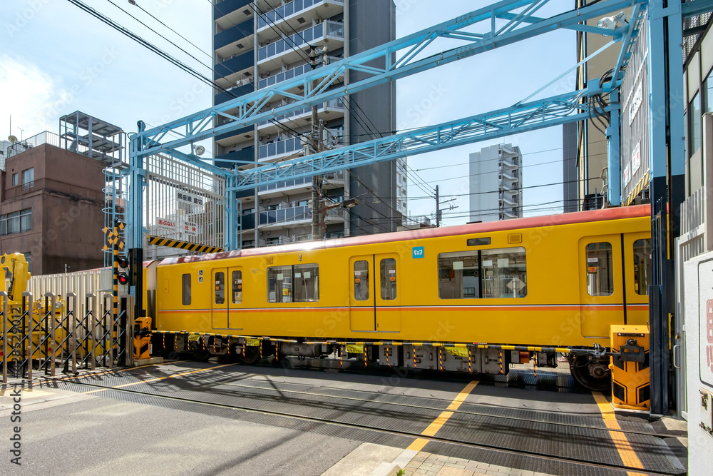 Obraz premium 東京都台東区上野の上野検車区