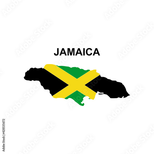 maps of Jamaica icon vector sign symbol