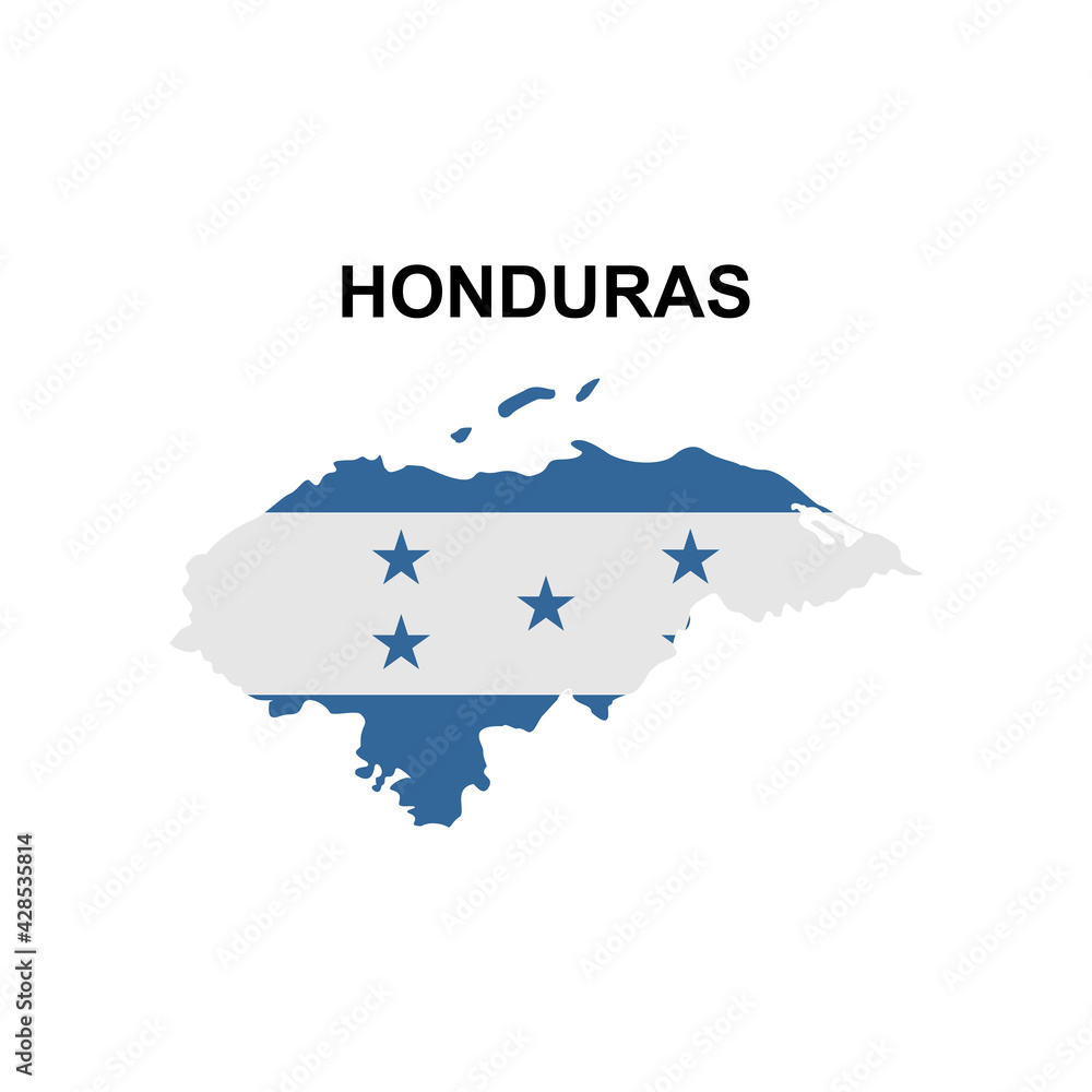 Fototapeta premium maps of Honduras icon vector sign symbol