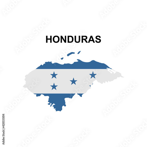 maps of Honduras icon vector sign symbol