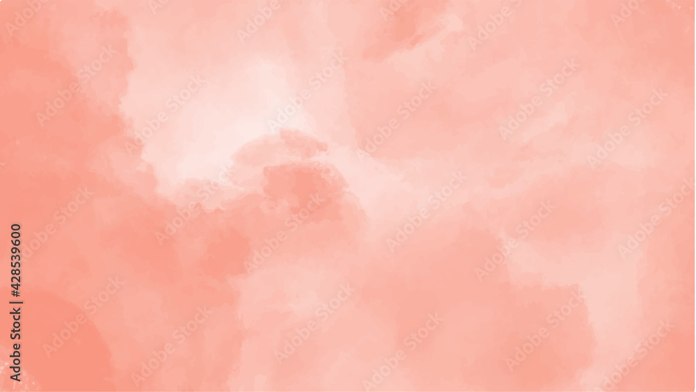 Fototapeta premium Pink watercolor background for textures backgrounds and web banners design