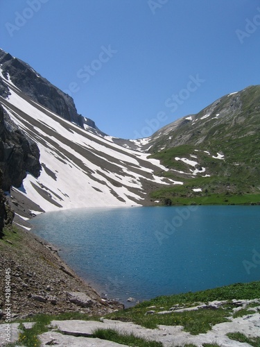 Schweiz Berge Natur Stein Wasser See