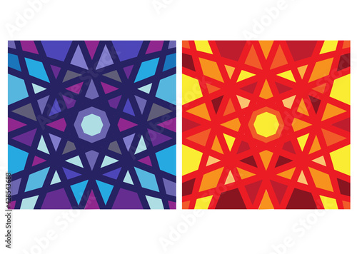 for the pattern to be the background 5