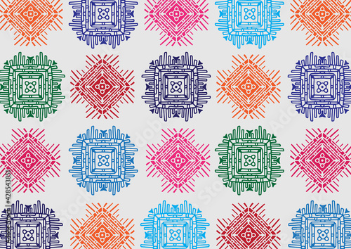 for the pattern to be the background 2