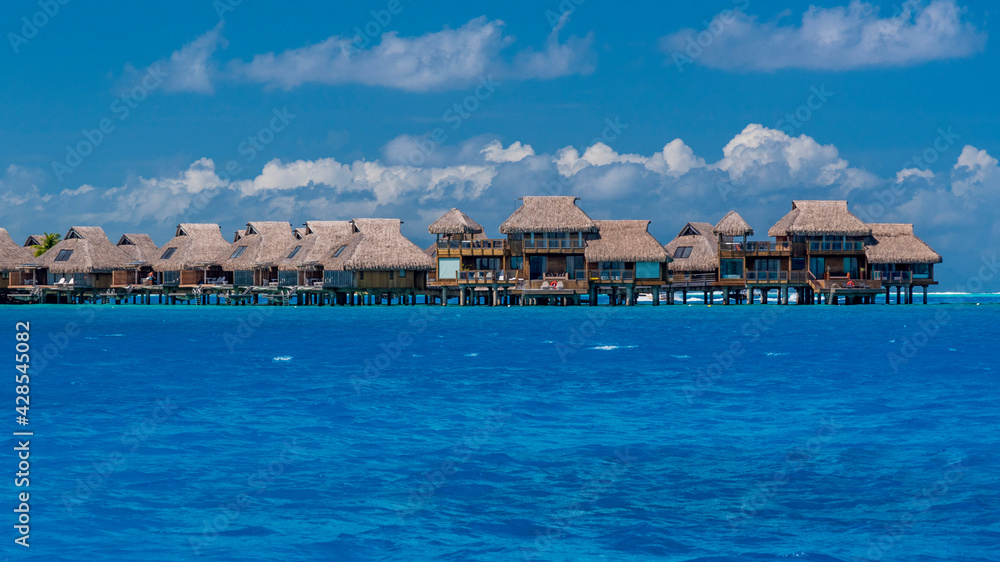 Fototapeta premium resort in the bora bora