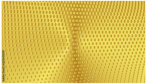 gold plate fold background vector design with gradient color