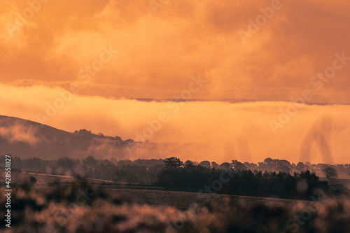 Sunrise at Northumberland Countryside