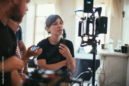 Foto Director at work on the set