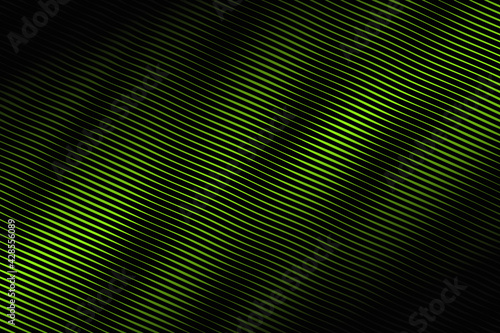 Green background with line design. Vector illustration. Eps10