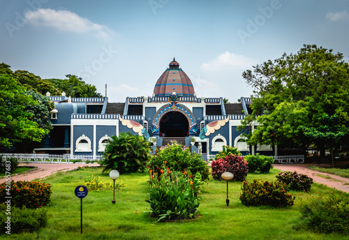 Valluvar Kottam is a monument in Chennai, dedicated to the classical Tamil poet-philosopher Valluvar. Located in Chennai, South India photo