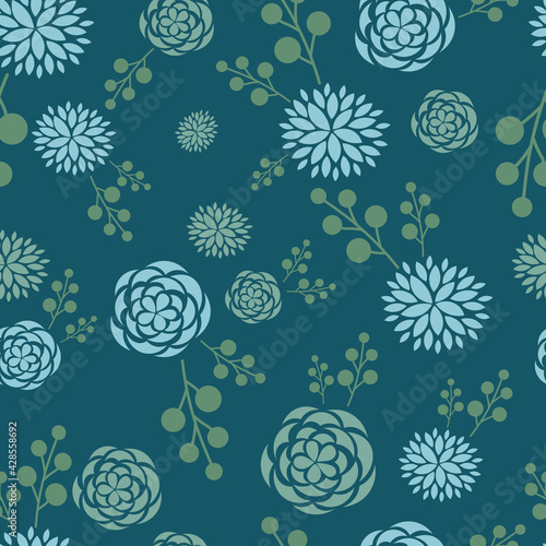 Cute Hand drawn flowers. Seamless pastel pattern with flowers. pink flowers. Pattern for textiles, clothing, wrapping paper and more