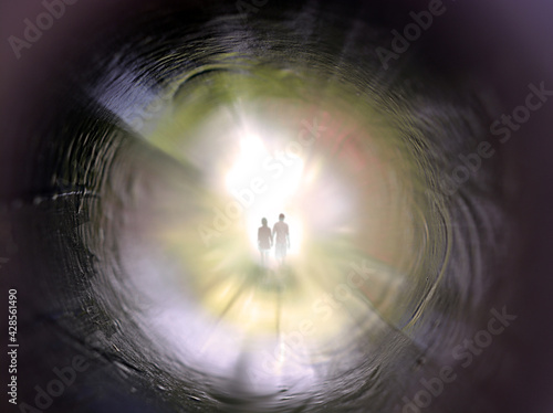Near Death Experience - Expérience de mort imminente, le tunnel de lumière