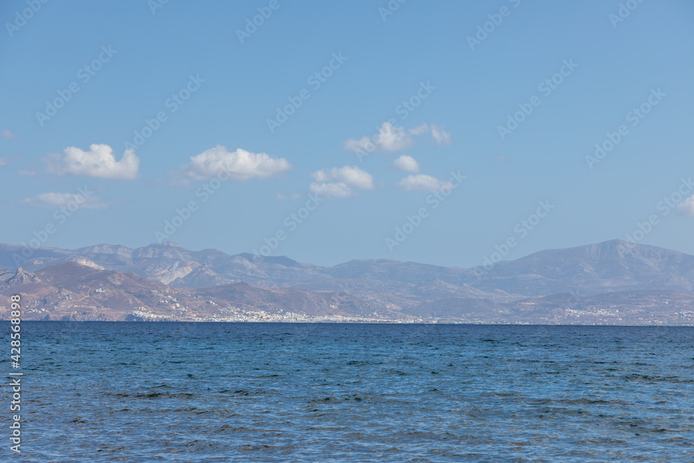 Coast of the island of Paros, Greece.