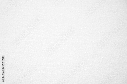 White foam board texture for background. White background.